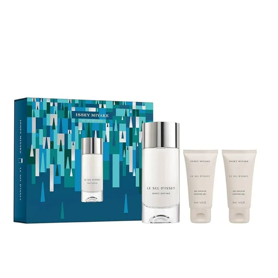 Issey Miyake Le Sel d’Issey SET 100ML EDT+2 x 50ML gel za tusiranje muski parfemski poklon set