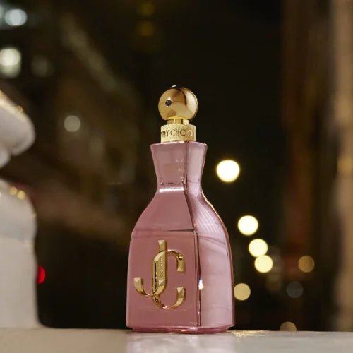 Jimmy Choo ženski parfem I Want Choo With Love detalj bočice