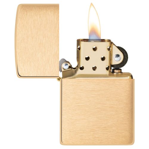 Otvoren upaljač: ZIPPO 168 – otvoren poklopac i mehanizam