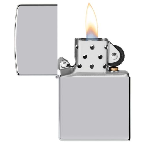 Otvoren upaljač: ZIPPO 167 – otvoren poklopac i mehanizam