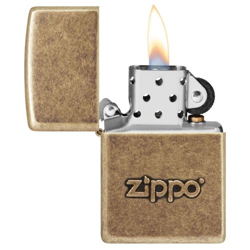 Otvoren upaljač: ZIPPO 28182 – otvoren poklopac i mehanizam