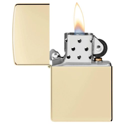 Otvoren upaljač: ZIPPO 46682 – otvoren poklopac i mehanizam