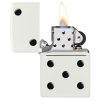 Otvoren upaljač: ZIPPO 46159 – otvoren poklopac i mehanizam