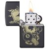 ZIPPO upaljač Gambling Design 49257 toptaurus.rs 2 Otvoren upaljač: ZIPPO 49257 – otvoren poklopac i mehanizam