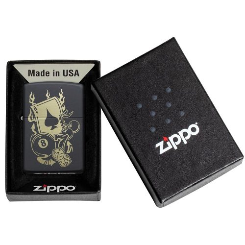 ZIPPO upaljač Gambling Design 49257 toptaurus.rs 4 Pakovanje: ZIPPO 49257 – originalna ZIPPO kutija