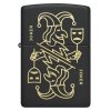 Detalji površine: ZIPPO Joker Card 46290 – detaljan prikaz dizajna