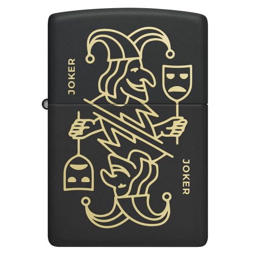 Detalji površine: ZIPPO Joker Card 46290 – detaljan prikaz dizajna