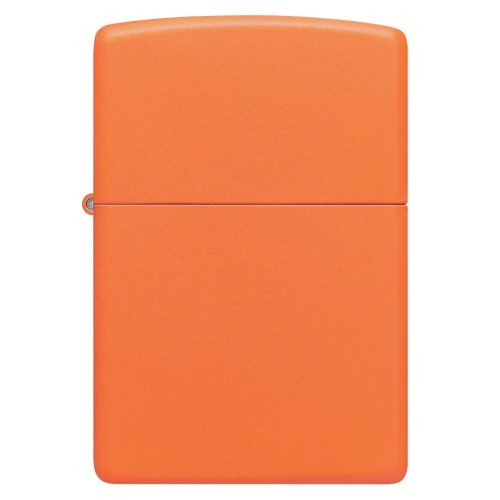 Detalji površine: ZIPPO Orange Matte 231 – detaljan prikaz mat završne obrade