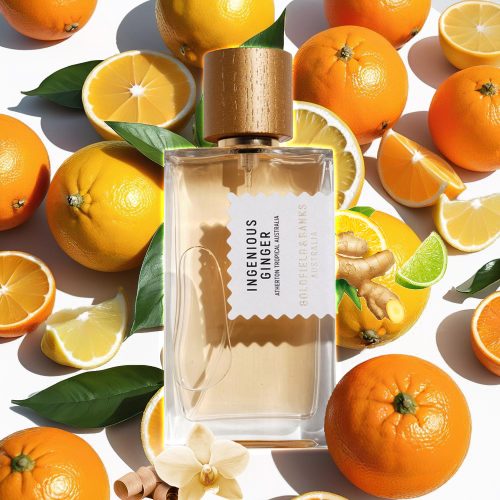 Goldfield & Banks Ingenious Ginger unisex parfem EDP svež kremasti miris prikaz mirisnih nota