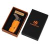 HANNICOOK Multi Jet upaljač metalni T30YL sa busacem i iglom toptaurus.rs HANNICOOK multi upaljač u black gift box pakovanju