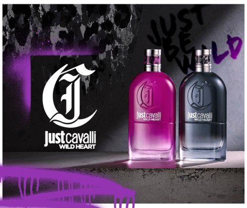 Just Cavalli Wild Heart moderna bočica detalj ženski i muški parfem