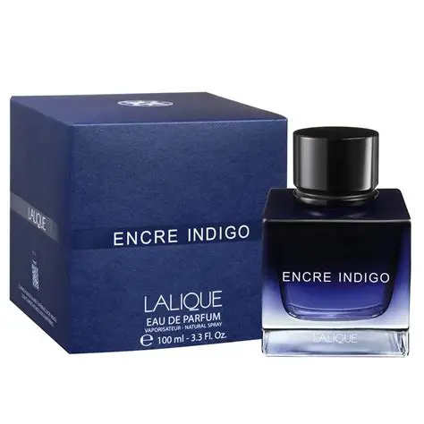 Lalique Encre Indigo pakovanje moderan i sofisticiran izgled muški parfem