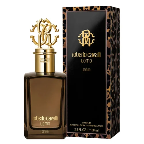 Roberto Cavalli Uomo Parfum pakovanje sofisticiran i luksuzan muški parfem
