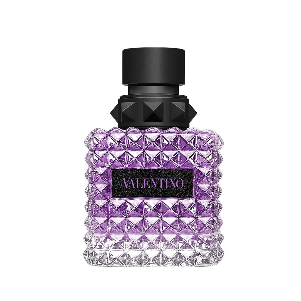 Valentino Donna Born In Roma Purple Melancholia ženski parfem EDP bočica ljubičasti dizajn
