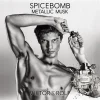 Viktor & Rolf Spicebomb Metallic Musk EDP lifestyle prikaz senzualan i elegantan muški parfem u ruci muskarca crno bela fotografija