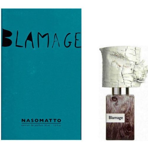 Nasomatto Blamage EDP parfem pakovanje i detalj bočice
