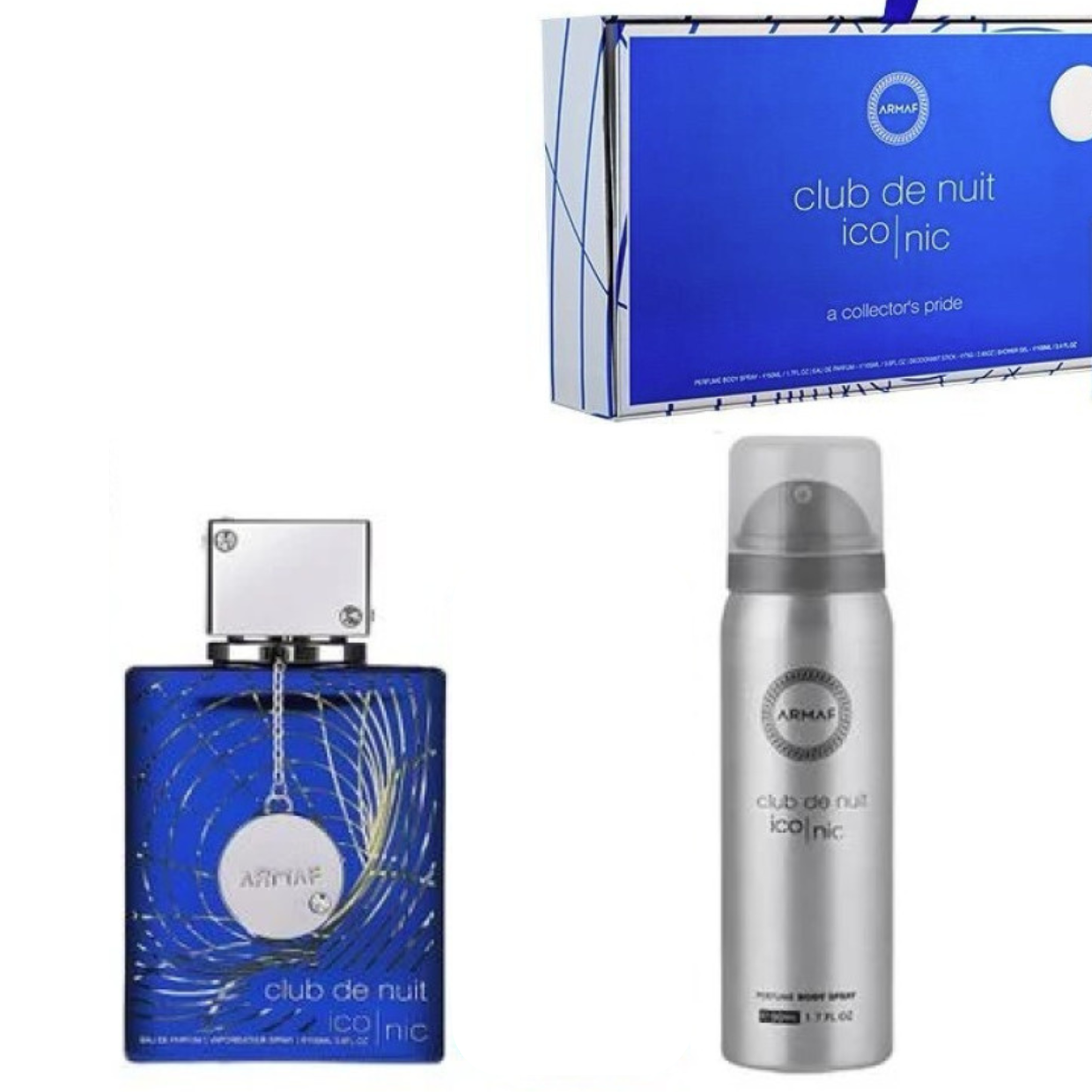 Armaf Club De Nuit Iconic muški parfemski set 105ml EDP i dezodorans