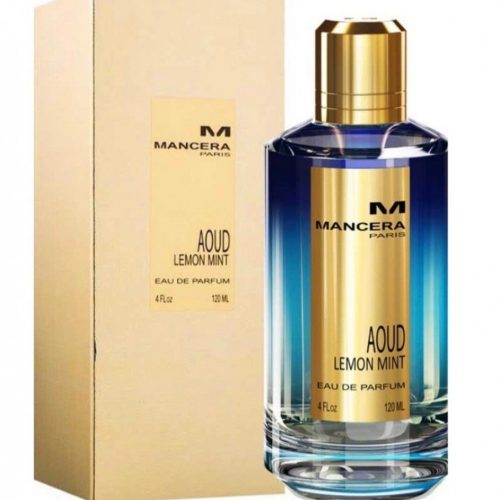 Mancera Aoud Lemon Mint elegantan unisex parfem bočica i pakovanje