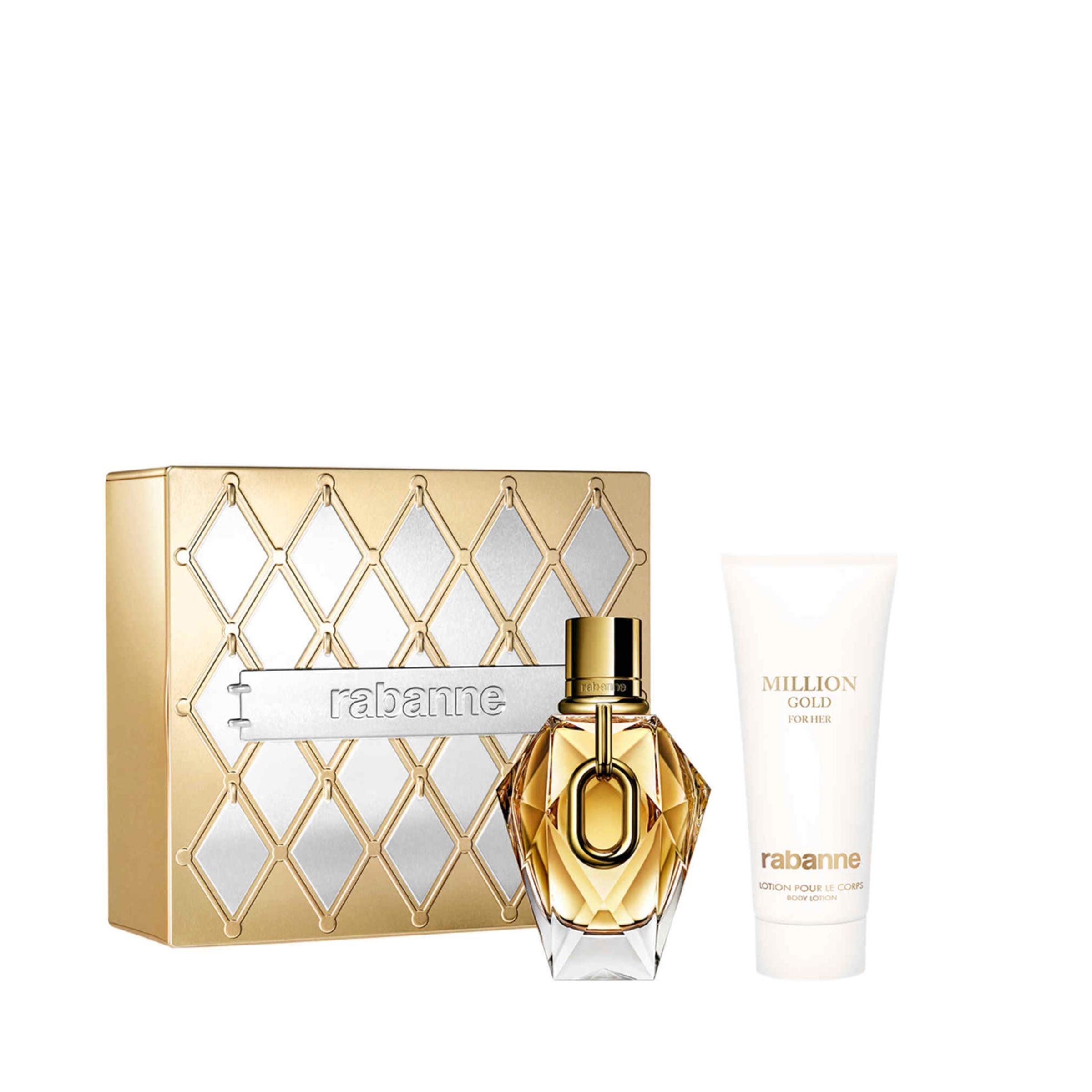 PACO RABANNE Million Gold SET 90ml EDP i 100ml balzam za telo zenski parfem