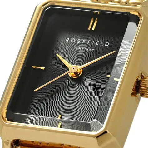 Rosefield ženski sat OBGSG-O61 toptaurus.rs Rosefield OBGSG-O61 ženski sat detaljan prikaz octagon kućišta i poliranog stakla