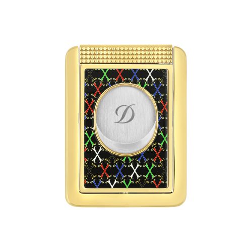 ST Dupont Fuente sekač za cigare Black:Golden 003460F toptaurus.rs 1 Luksuzni S.T. Dupont cigar cutter sa postoljem