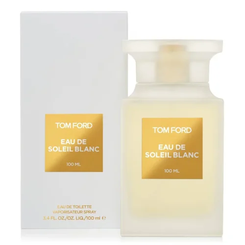Tom Ford Eau de Soleil Blanc citrusni unisex parfem bocica i pakovanje