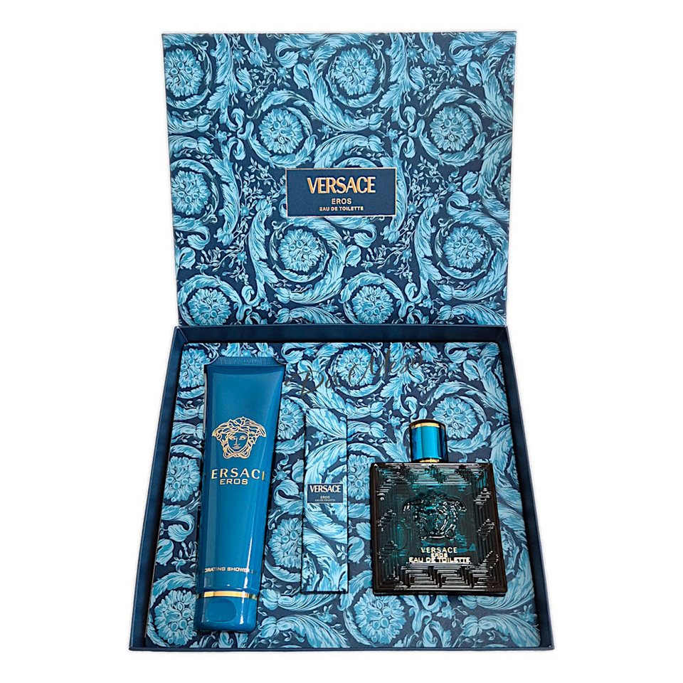 VERSACE Eros Set 100ml EDT + 150ml Gel za Tuširanje muski parfem