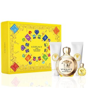 Versace Eros Pour Femme ženski parfemski set 100ml EDP sa gelom i balzamom
