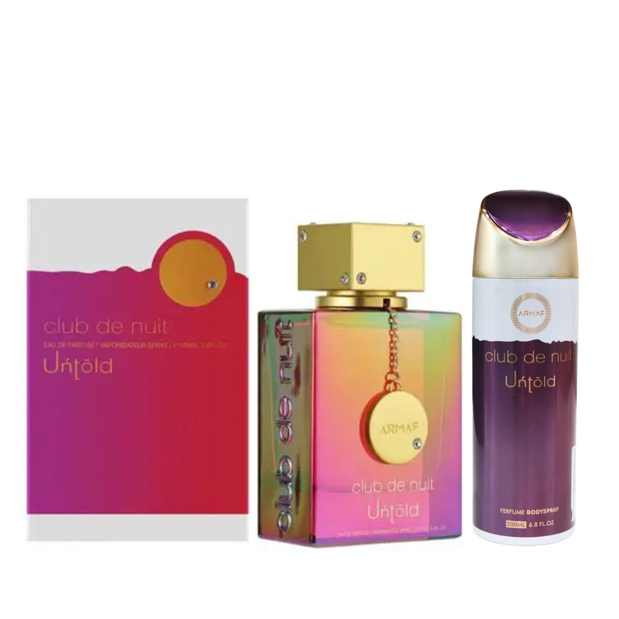 Armaf Club De Nuit Untold Set 105ml EDP + 200ml Dezodorans originalno pakovanje