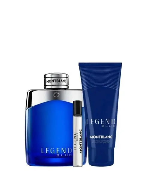 Montblanc Legend Blue EDP sa mini parfemom i gelom za tuširanje