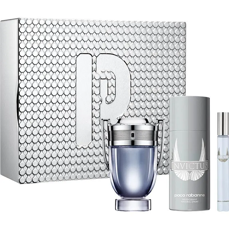 Paco Rabanne Invictus Set 100ml EDT 10ml i dezodorans 150ml