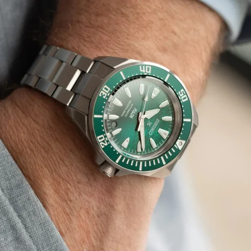 Seiko SRPL53K1 profesionalni ronilački sat na ruci muskarca