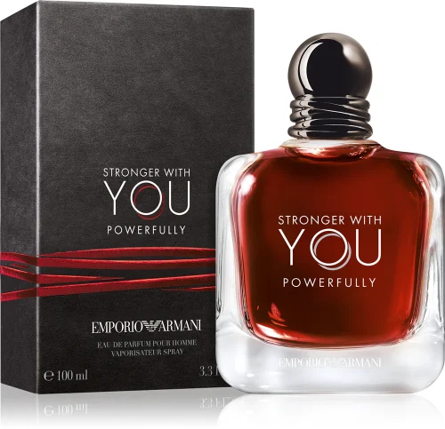 Armani Stronger With You Powerfully EDP muški parfem – bočica sa originalnim pakovanjem