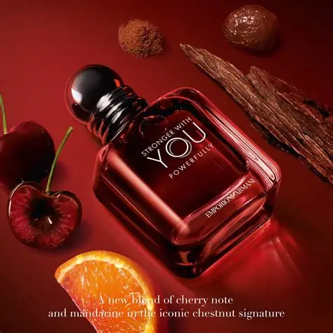 Armani Stronger With You Powerfully EDP muški parfem – detalj luksuzne bočice Giorgio Armani mirisa i mirisne note