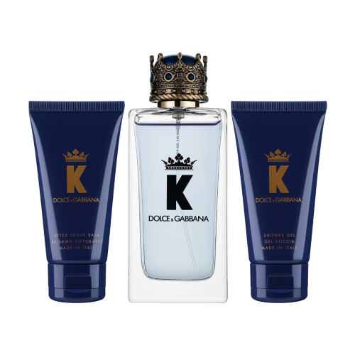 D&G K originalni muški parfemski set sa EDT, gelom za tuširanje i aftershave balzamom