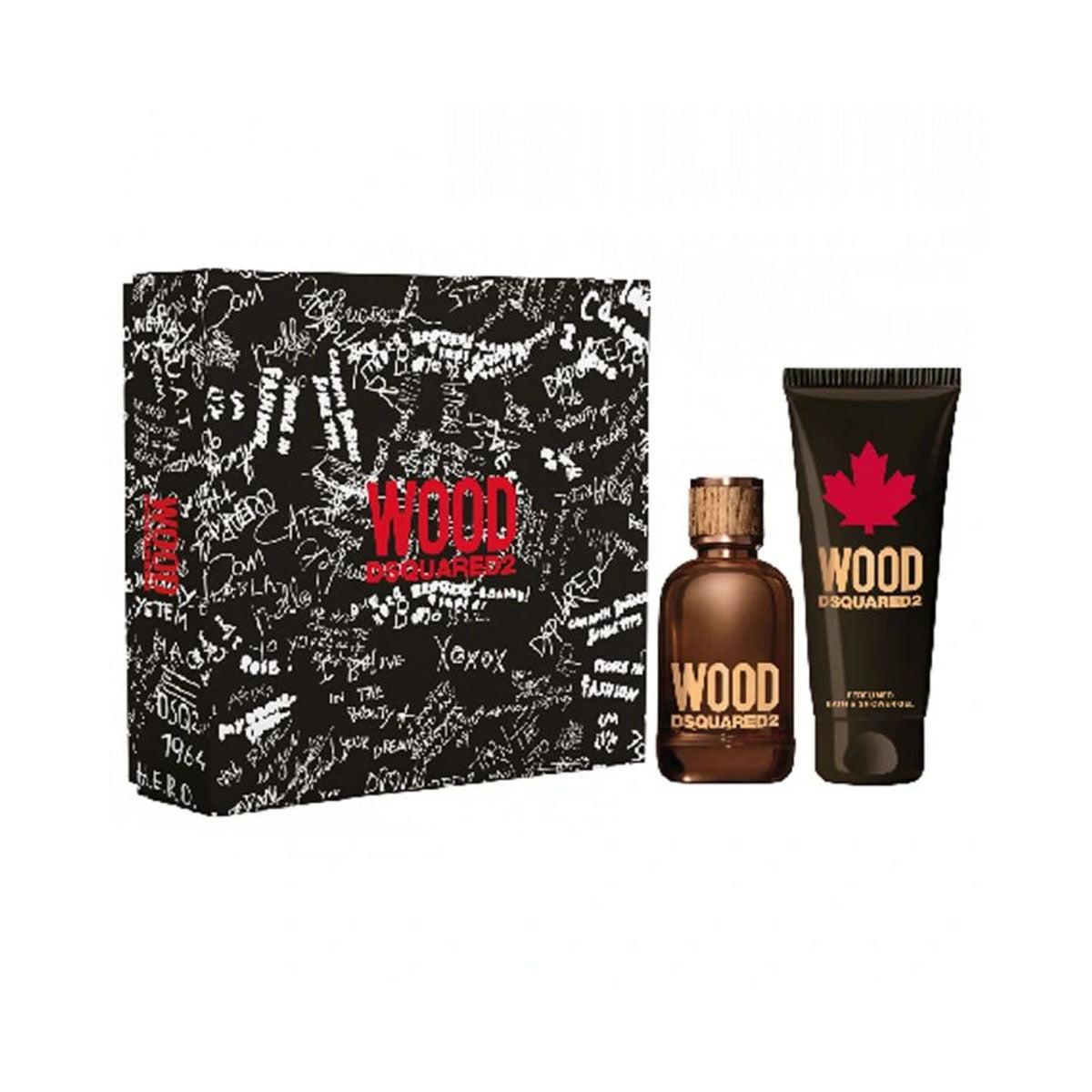 Dsquared2 Wood Set originalni muški parfemski set 100ml EDT i 150ml gel za tuširanje