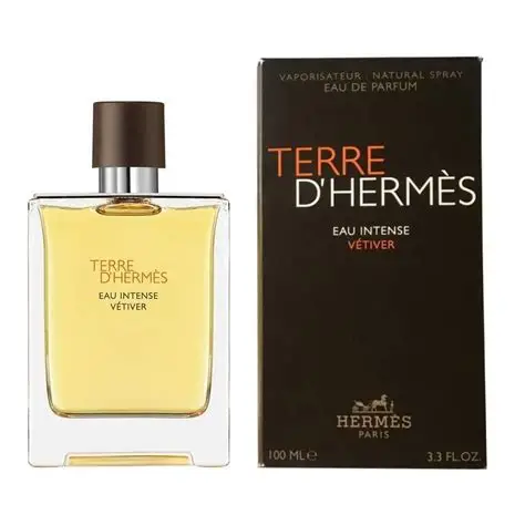 Hermès Terre d’Hermès Eau Intense Vétiver EDP muški parfem – bočica i pakovanje