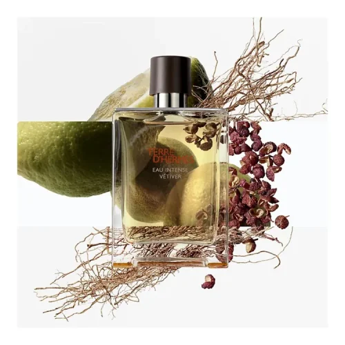 Hermès Terre d’Hermès Eau Intense Vétiver EDP – mirisne note vetivera, bergamota i Sichuan bibera
