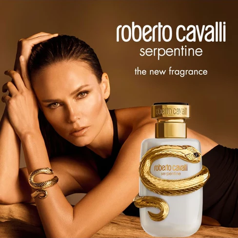 Roberto Cavalli Serpentine EDP 2025 ženski parfem – žena sa luksuznim parfemom