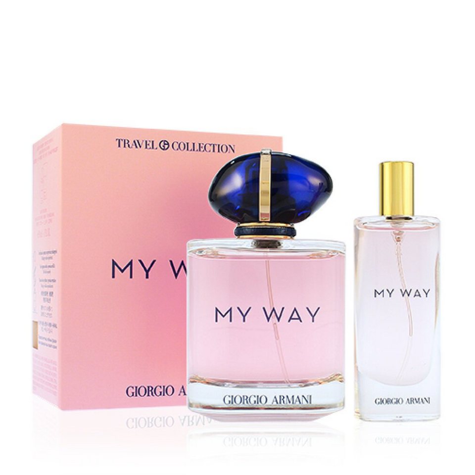Armani My Way EDP set 90 ml + 15 ml ženski parfem bočice i pakovanje