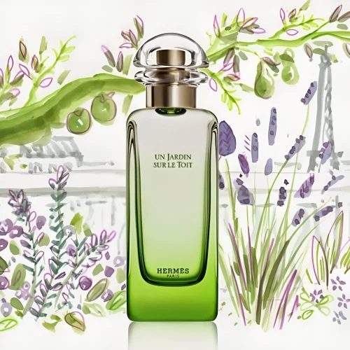 Hermes Un Jardin sur le Toit uniseks parfem mirisne note jabuka kruška magnolija i zelene note
