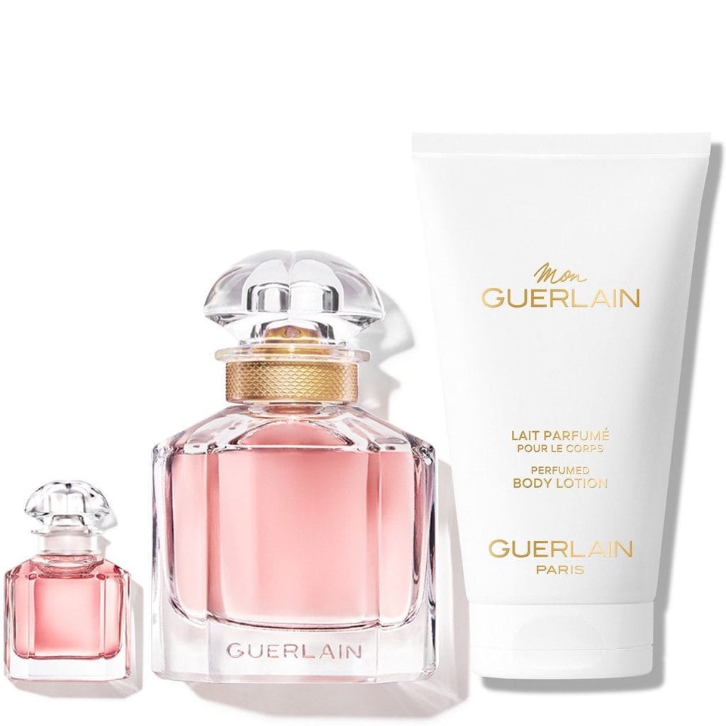 Guerlain Mon Guerlain set 50 ml EDP 5 ml EDP i 75 ml balzam za telo
