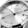 Rosefield SSSS-A20 zenski rucni sat toptaurus.rs 2 Rosefield ASSSS-A20 srebrni analogni brojčanik sa prikazom datuma