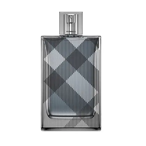urberry Brit EDT muški parfem u prepoznatljivoj bočici sa Burberry kariranim dezenom.