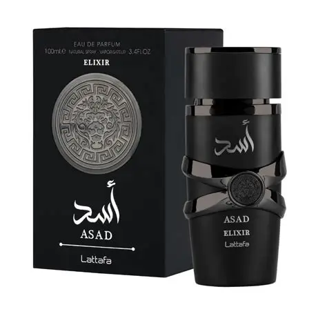 Lattafa Asad Elixir EDP muski parfem toptaurus.rs Lattafa Asad Elixir EDP originalno pakovanje i bočica