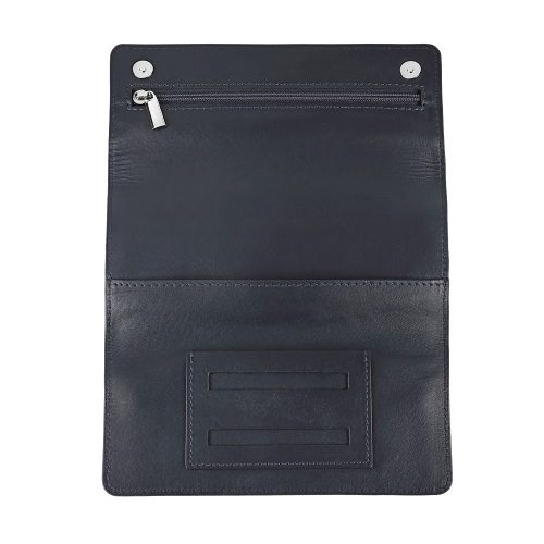 Zippo Navy Blue Tobacco Pouch kožna torbica za duvan unutrasnjost